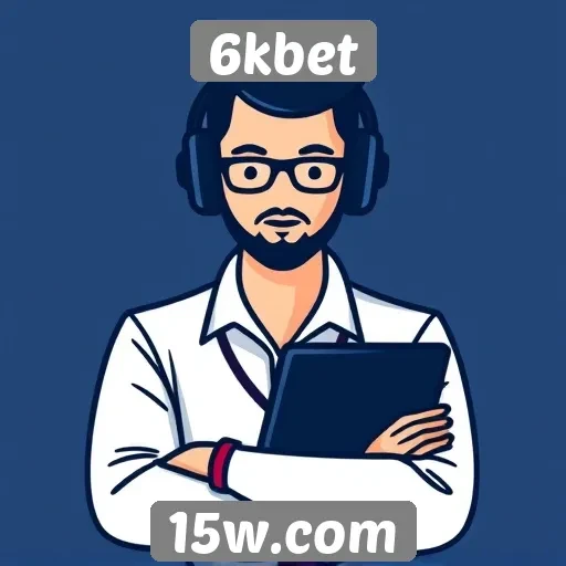 Suporte ao cliente no site 6kbet